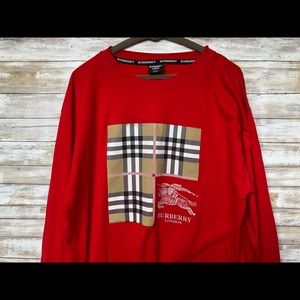 Burberry London Mens Long Sleeve Shirt